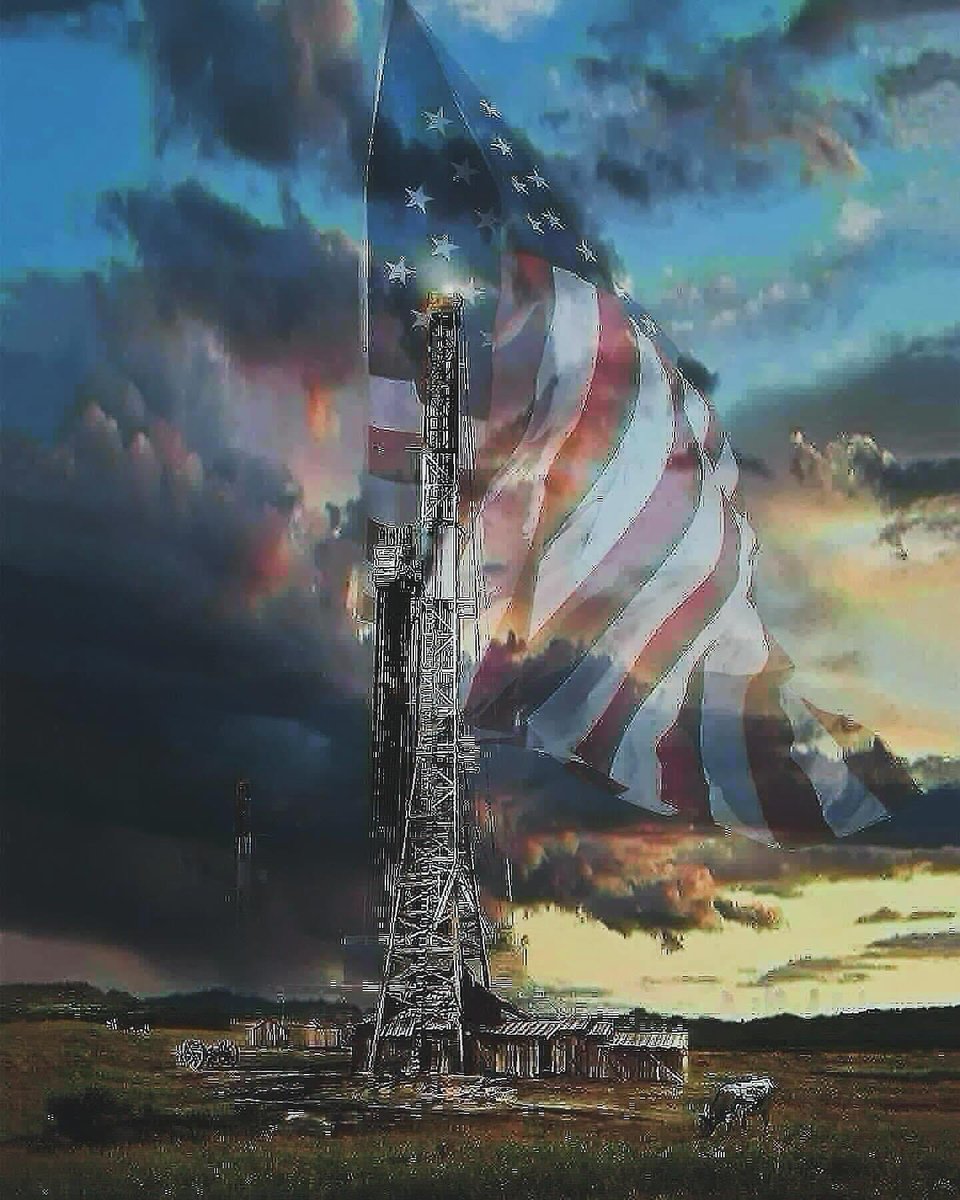 “American Ingenuity” 30” x 40” canvas giclee.
This canvas is available by special order only
by calling Gary Crouch at 817-907-2647 or 
emailing at creationmin@prodigy.net
The print version is at crouchHistoryArt.com
in the oil and gas section. #oilandgasassociation #oilandgas