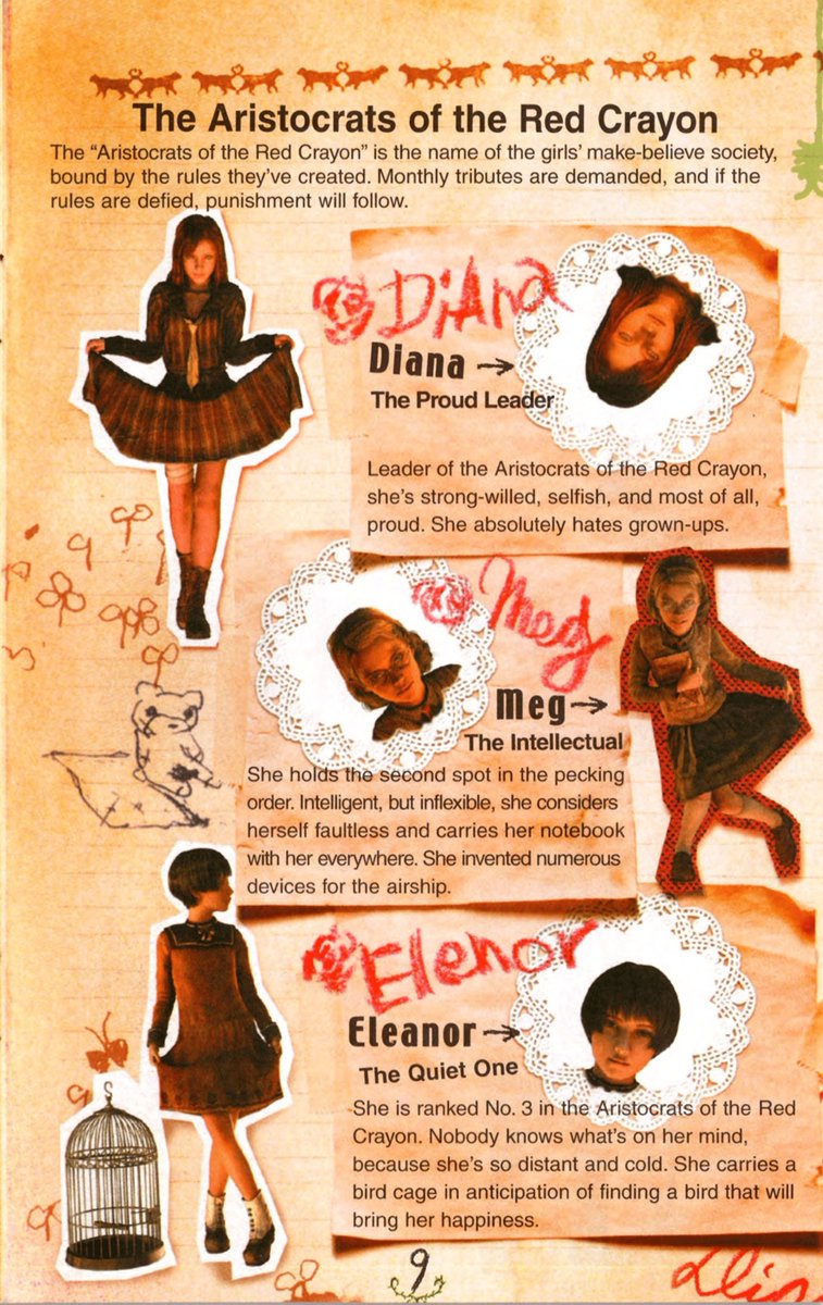 Rule of Rose | Manual | Characters: #ruleofrose #ルールオブローズ