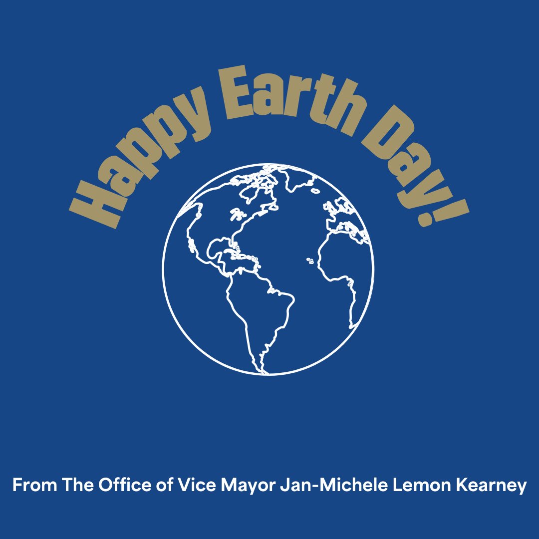 Happy #EarthDay, Cincinnati! We only have one planet, and it's our responsibility to ensure its protection. I'm proud to be a Climate Champion and will continue working day and night to move our city towards a more sustainable future.