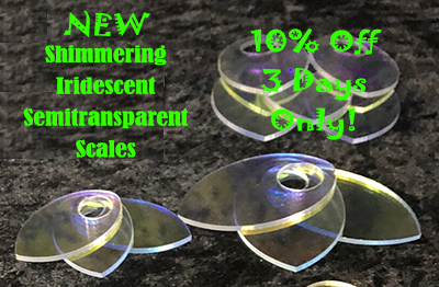 TheRingLordcom's tweet photo. 10 % Off 3 Days Only! Take your cosplay to a whole new level by adding these Shimmering iridescent semitransparent scales. to chainmail and scalemail jewelry or armor.
#theringlord #chainmaille #chainmail #scalemail #jumprings #diy #diyvideos #anodizedaluminum #scales https://t.co/MGmruYLuFP
