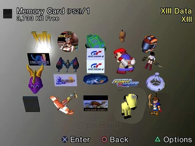 Remember how good PlayStation 2 memory card screens looked 😍