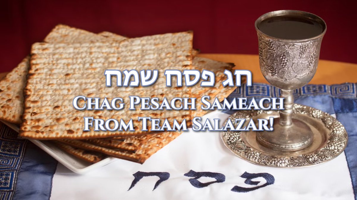 As we mark the beginning of Passover tonight at sundown, I extend my warmest wishes to the Miami Jewish community gathering around the Seder table. May this time of reflection bring blessings and peace. Chag Pesach Sameach!