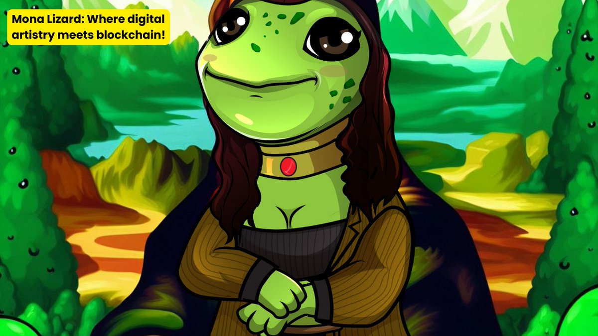 Mona Lizard tweet media