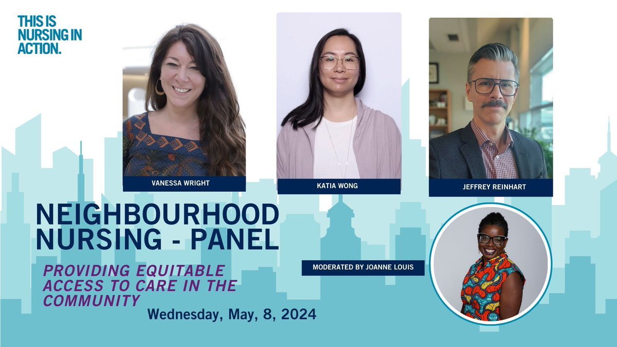 From mobile health clinics to health promotion, learn more about how nurses play an integral in providing life-changing care in the community at our panel event on Neighbourhood Nursing as part of #BloombergNursingWeek. Save your seat: buff.ly/3Ub0c0t @VanessaW_NP