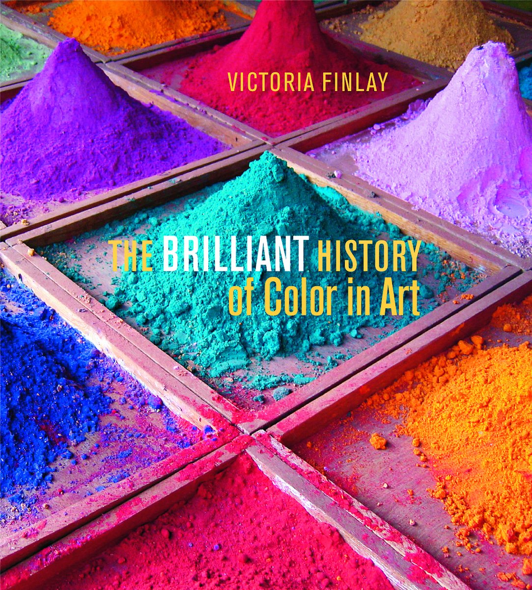 🌍 Happy Earth Day! 🌍 Celebrate by reading 'The Brilliant History of Color in Art' and exploring the stories behind Mother Nature's favorite hues, such as Red ocher, green earth, Indian yellow, and lead white. Learn more here: gty.art/3Un6pYl