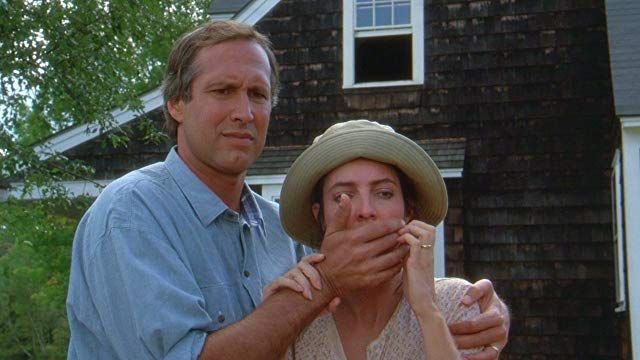Just watched a great Chevy Chase film I've never seen before, Funny Farm. Excellent it was. Kind of a cross between The Money Pit and The Great Outdoors. Chase and Madolyn Smith were both brilliant. 9/10.