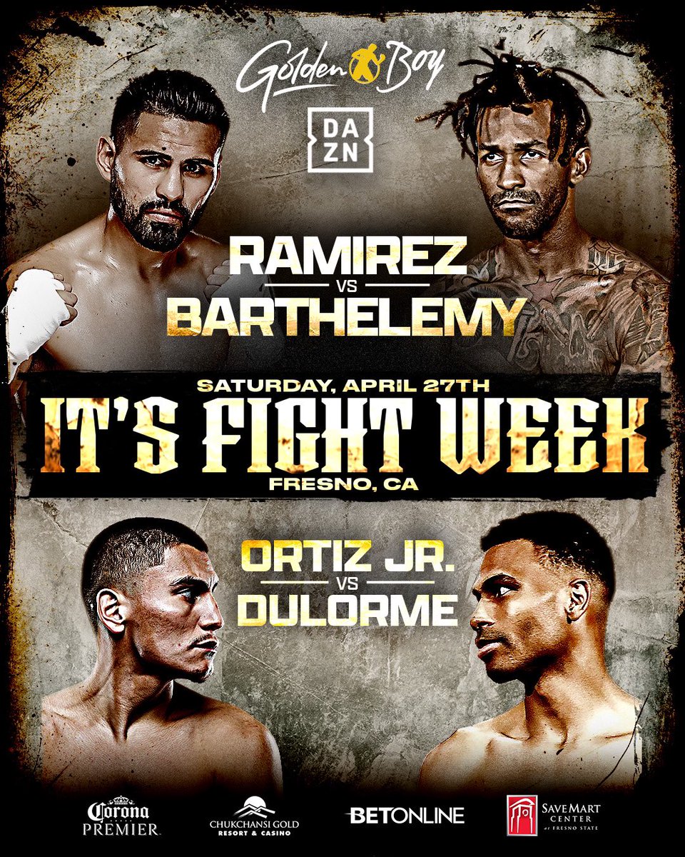 What’s up my Hamonites got the Victory Saturday now the show must go on with @VergilOrtiz @RAMIREZBOXING this Saturday on @DAZNBoxing