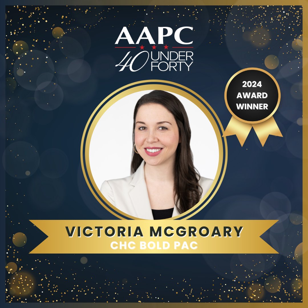 BOLDDems's tweet photo. .@BOLDDems would like to congratulate its Executive Director @VMcGroary for receiving the @TheAAPC’s prestigious 40 Under 40 Award! 🏆

🧵 https://t.co/CS6HrF77CY