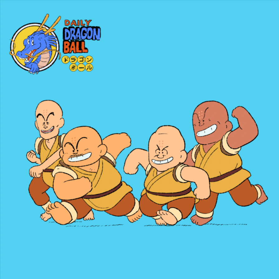 Daily Dragon Ball, episode 18. While training for the World Martial Arts Tournament, Krillin uses his memory of being bullied by these jerks to push himself further.