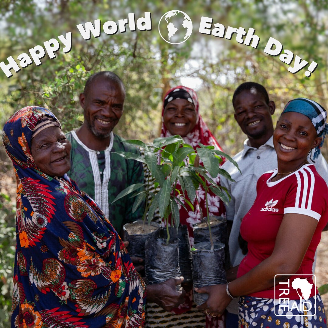 This world #EarthDay🌍we are celebrating our partnership with @TREEAID a #charity that works in the drylands of #Africa with local people to grow trees and restore land, fight poverty and the effects of the #climate crisis. We are very proud to work with such a great charity!💚
