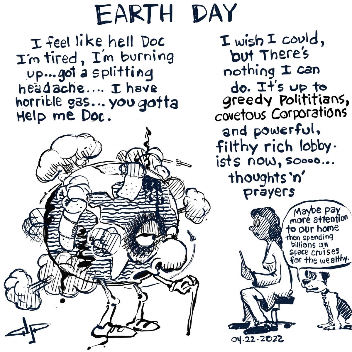 #ProudBlue #DemVoice1 #BlueEarth There actually ARE a lot of things we can do, but it would be so much easier if politicians, corporations, and lobbyists didn’t fight us every step of the way. Vote BLUE for CLIMATE! #EarthDay2024