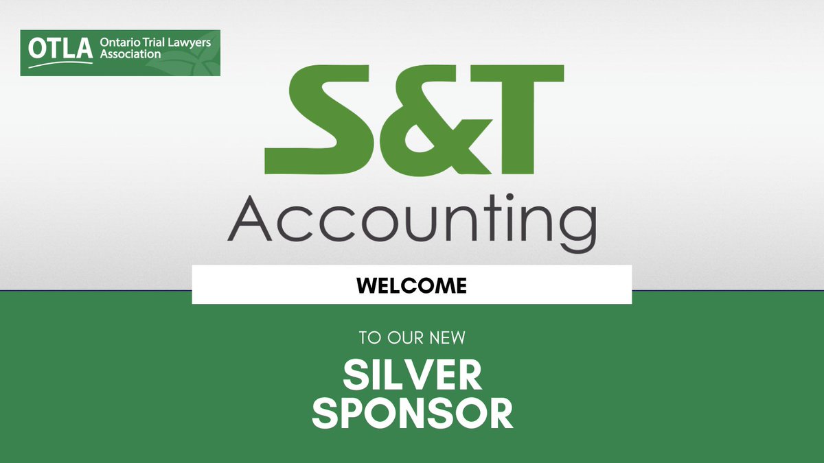 Please join us in welcoming S&T Accounting into our Sponsorship program for 2024 as a Silver Sponsor. Make sure you visit them at our Spring Conference happening on Friday, May 10 at the MTCC. Learn more about S&T Accounting here - sntforensics.ca