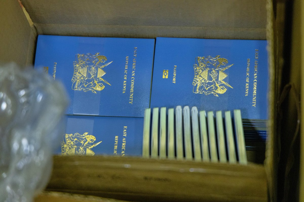 PHOTOS: Historical backlog in the processing of the Kenyan passport has been conclusively resolved, the Cabinet Secretary for Interior Kithure Kindiki announces. 'The backlog of pending passports that stood at 724,000 by March 11, 2024 has been resolved, and the 50,000