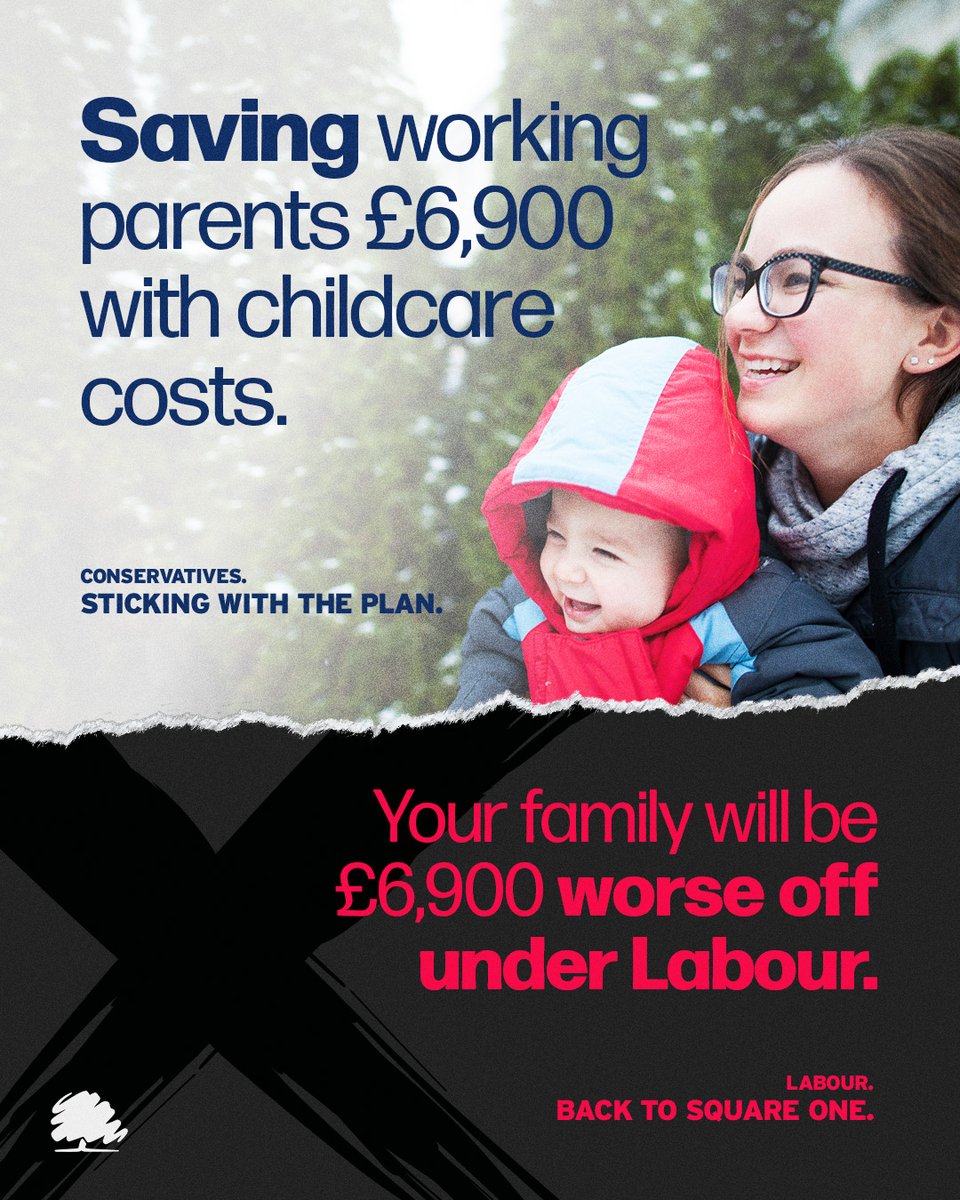 Saving working parents £6900 with childcare costs. That is a huge priority of this Government.