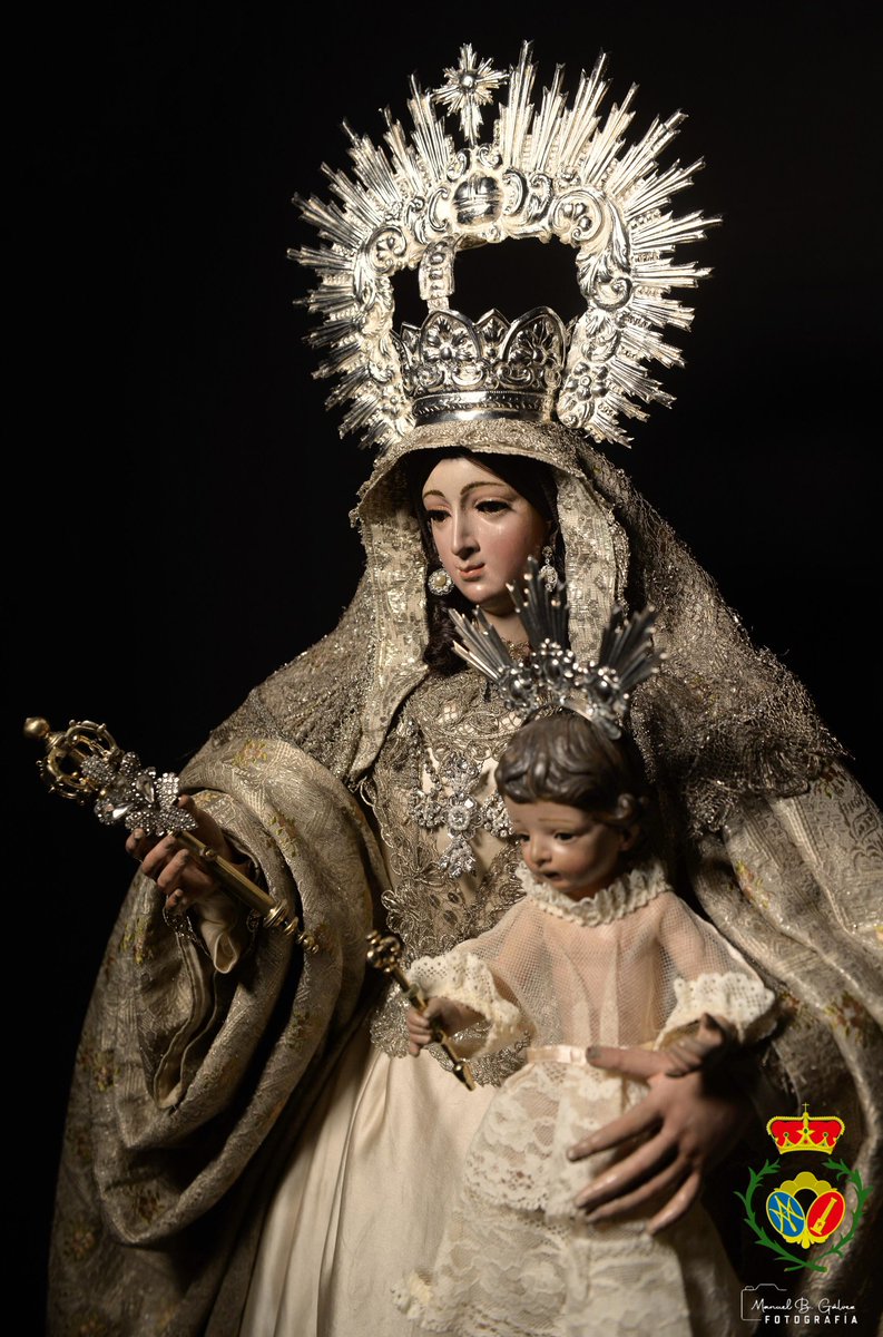 Así se encuentra Nuestra Señora del Pilar. Foto: @manuel_bgalvz @hdaddelpilarsev #TDSCofrade #TDSActualidad @MiguelFdz95