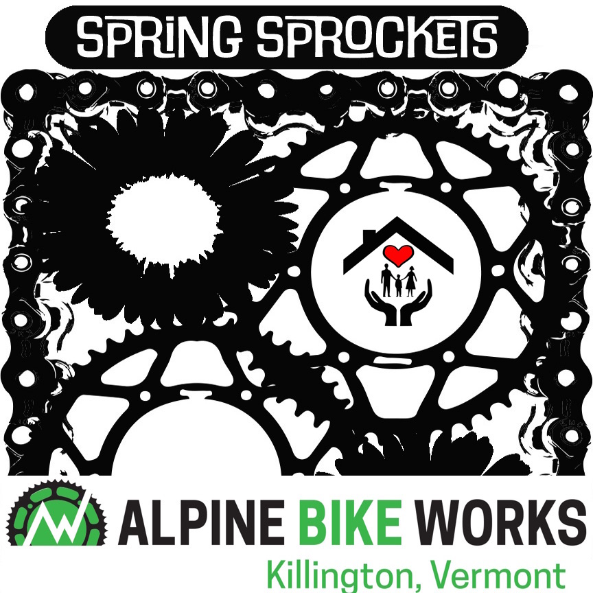 Meet your 2024 Sprockets Sponsors!
Thank you so much to @AlpineBikeWorks     for being a Spokes Person sponsor again this year. 3 in a row!
#hpcspringsprockets #funride #funwalk #endhomelessness #mtbvt #pinehillpark