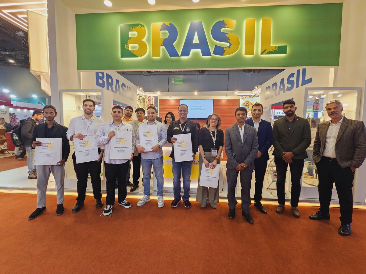 Addressed and welcomed Brazilian delegation in India. Created match making session with Indian traders <a href="/ApexBrasil_en/">ApexBrasil</a>