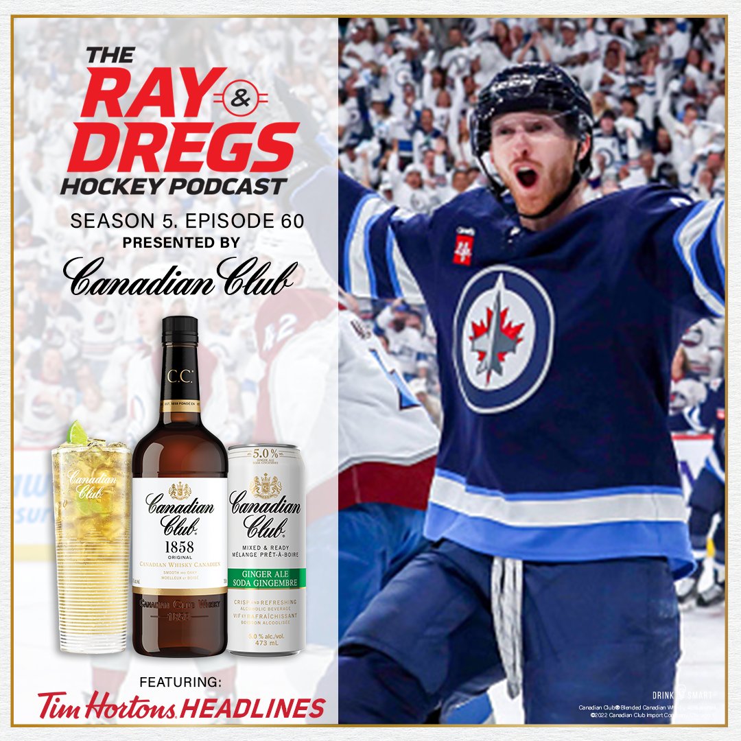 Home teams rolling... #GoJetsGo win a shootout. #Canucks thrill their fans. #LeafsForever getting reinforcements? #LetsGoOilers primed for game 1 @rayferraro21 @DarrenDreger in @TimHortons Headlines. New episode audio courtesy @Canadian_Club Listen here: rayanddregs.com