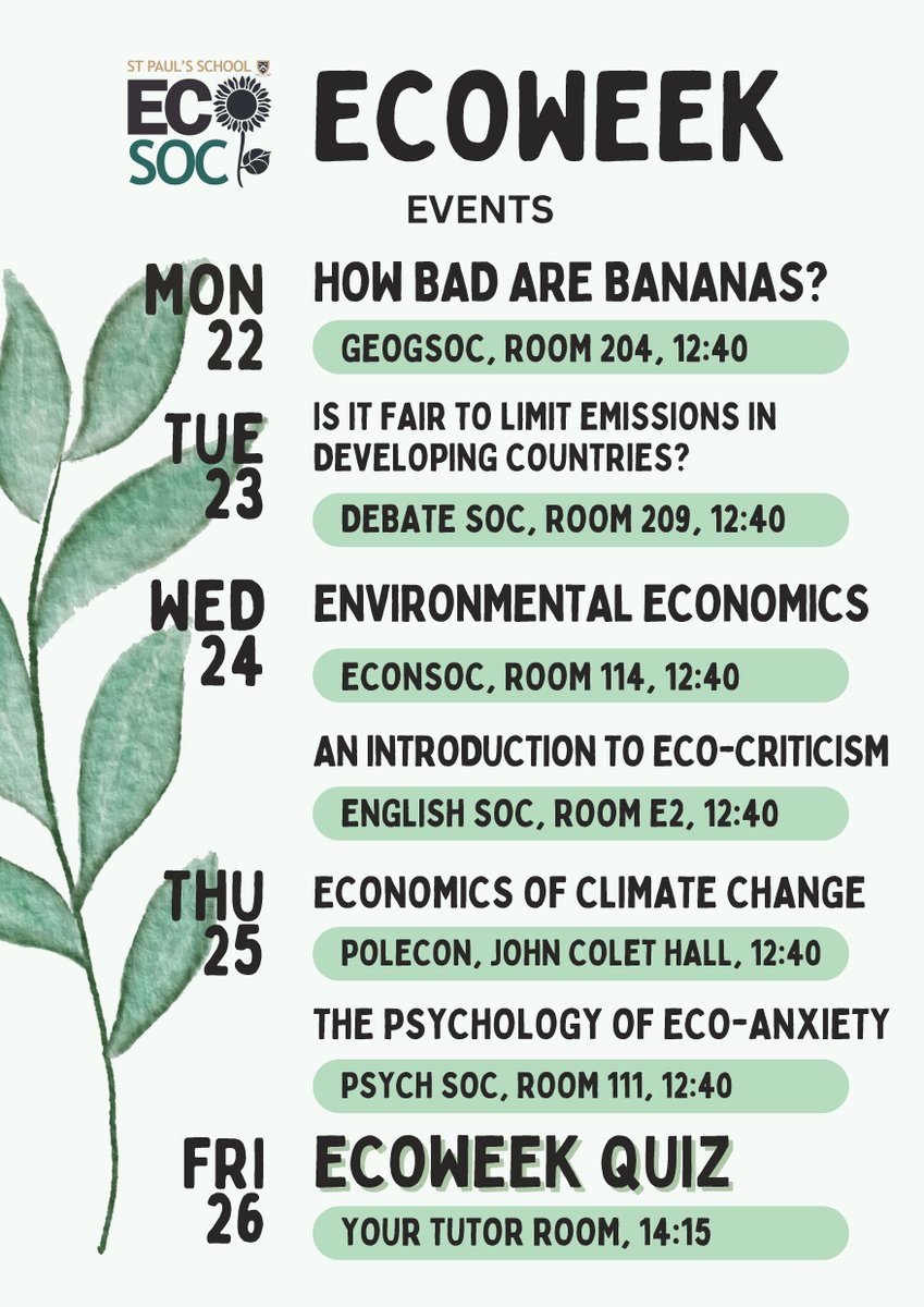 To celebrate #EarthDay today, we have a whole week of environmental discussions and activities planned, from environmental economics to eco-anxiety. First celebrated in 1970, Earth Day is an annual, global event aimed at encouraging support for environmental protection.