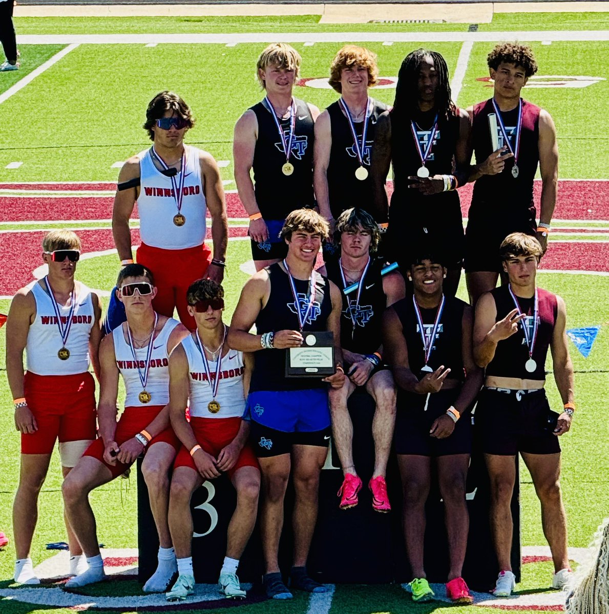 Congrats to our boys 4x100 - Regional Champs and State Qualifiers! 

It takes what it takes! 

#TPW
#243