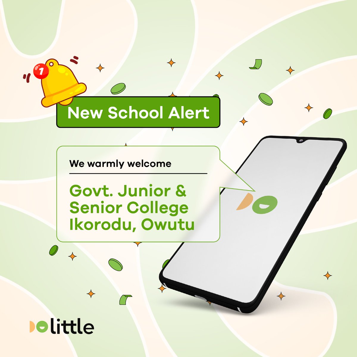trylittleapp's tweet photo. NEW SCHOOL ALERT!!!!

We are excited to announce that "Little is expanding!!"
We have over 15 Schools joining us this semester.

Joining forces for a cashless future, we welcome these wonderful schools to the Little Family.

#BackToSchool #trylittleapp #schools https://t.co/a8nFuT96sH