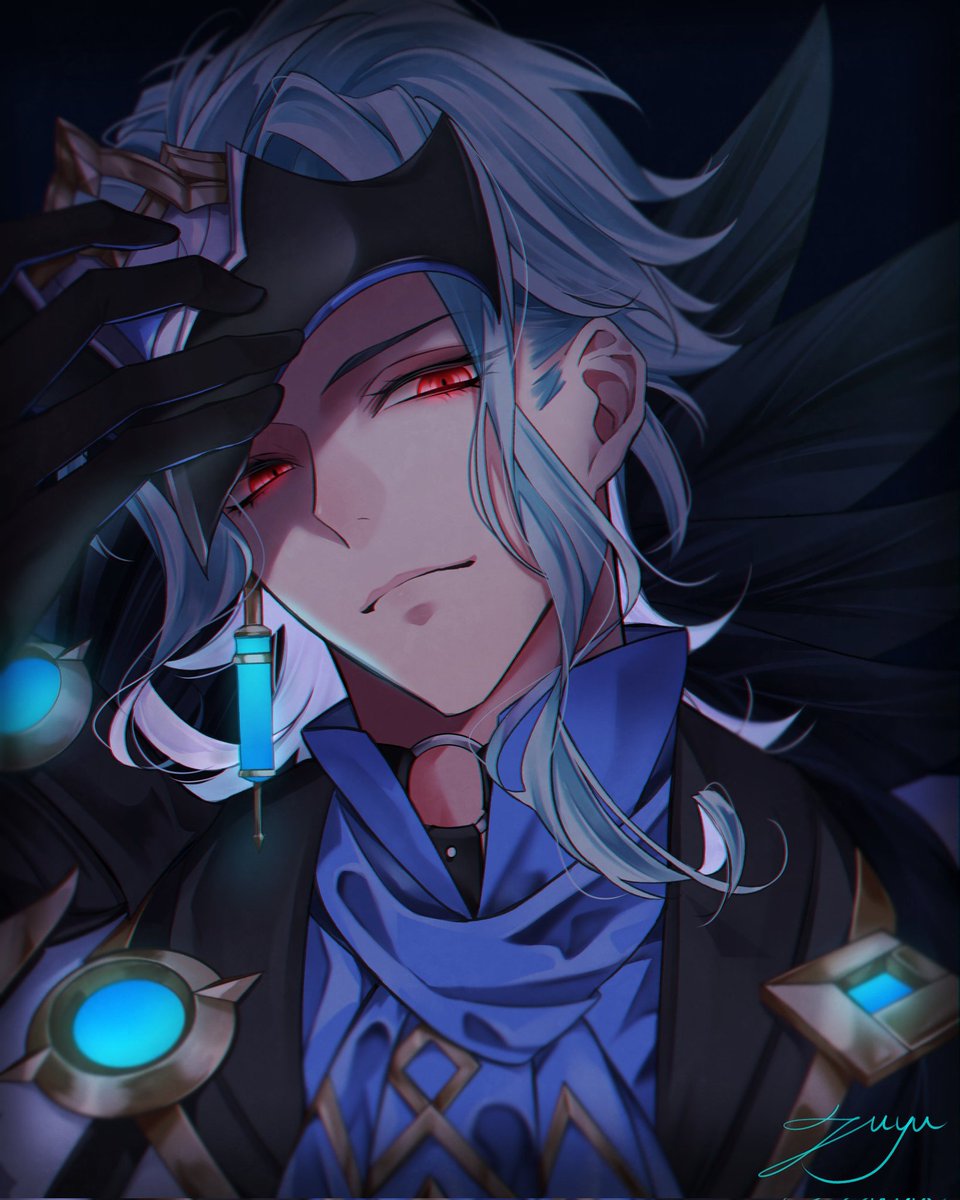 Looks up into the sky. He had a moment of vulnerability. "Pantalone... where are you... what are you doing? Do you ever think of me? Or am I still the unusual of now you can't see me do I ever exist?"

He glares at the sky and puts his mask on, and gets back to work.