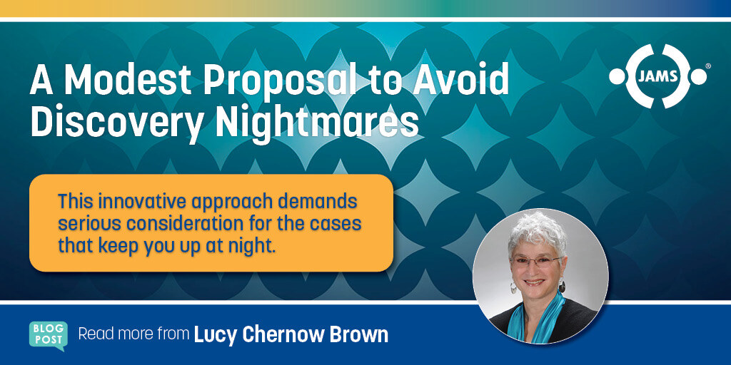JAMSADR's tweet image. Lucy Chernow Brown, retired Judge 15th Judicial Circuit, says, “With the recent fast-track mandate of the Florida Supreme Court... discovery mediation can be a good alternative to getting bogged down in discovery litigation.” Learn more.
 
hubs.la/Q02tFnvg0

#floridalaw