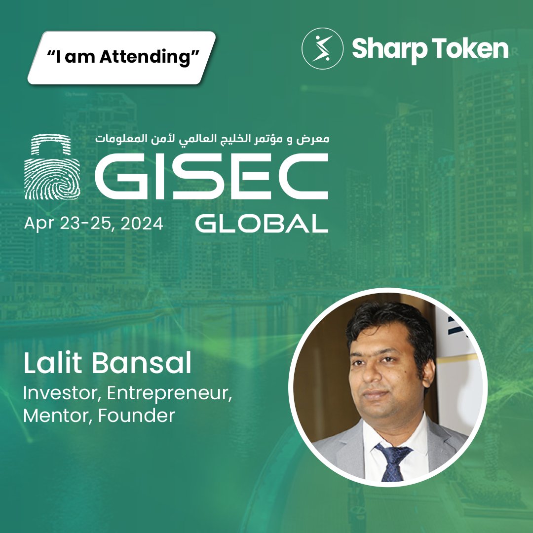 Gear up for #GISEC #Global  #2024 #Dubai, where #cybersecurity meets #innovation! Join us to explore cutting-edge trends, strategies, and technologies to safeguard your digital assets. 

#GISEC #Cybersecurity #Dubai2024 #DigitalProtection #CyberDefense #SecuritySolutions