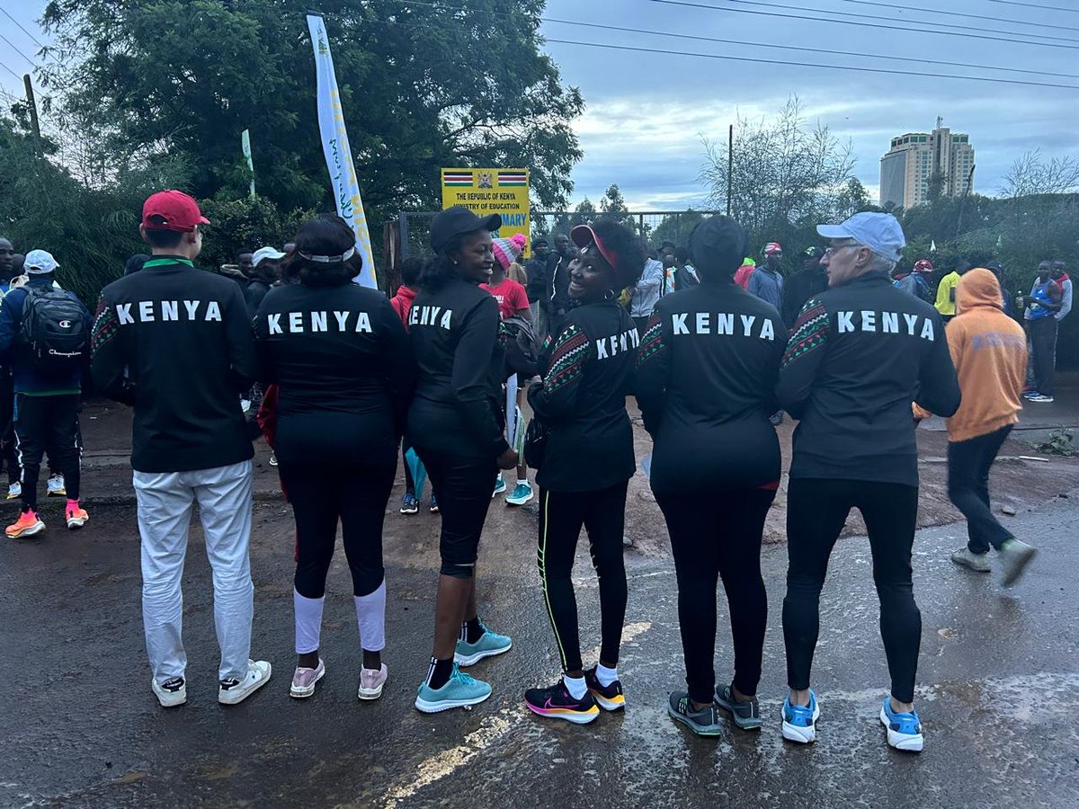 We run for climate Change #Eldoretcitymarathon#HuaweiKenya