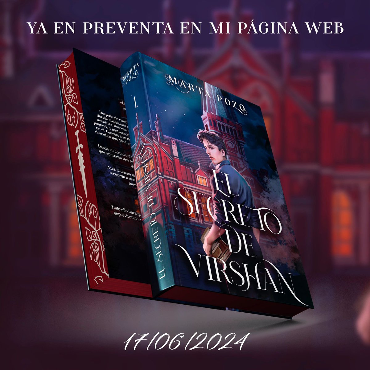 marttapozzo's tweet photo. El otro día se me olvidó publicar esto por aquí, pero…

🩸YA ESTÁ ABIERTA LA PREVENTA DE EL SECRETO DE VIRSHAN🩸🥹 https://t.co/ENprYbUGeZ