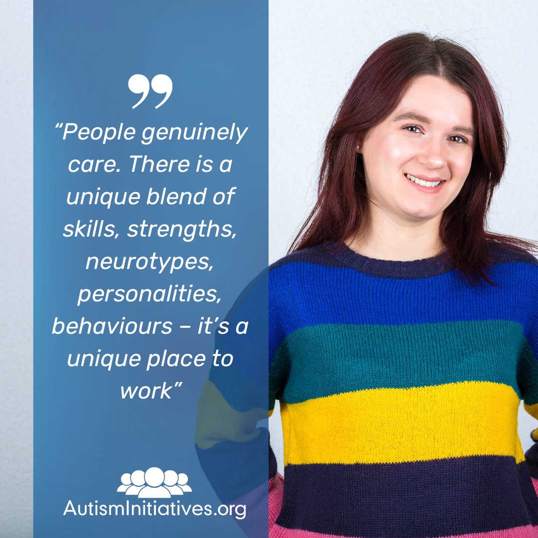 This is a lovely quote from a member of the staff team about their role at Autism Initiatives. Visit our website to take a look at our current opportunities near you autisminitiativesjobs.org/job-openings/