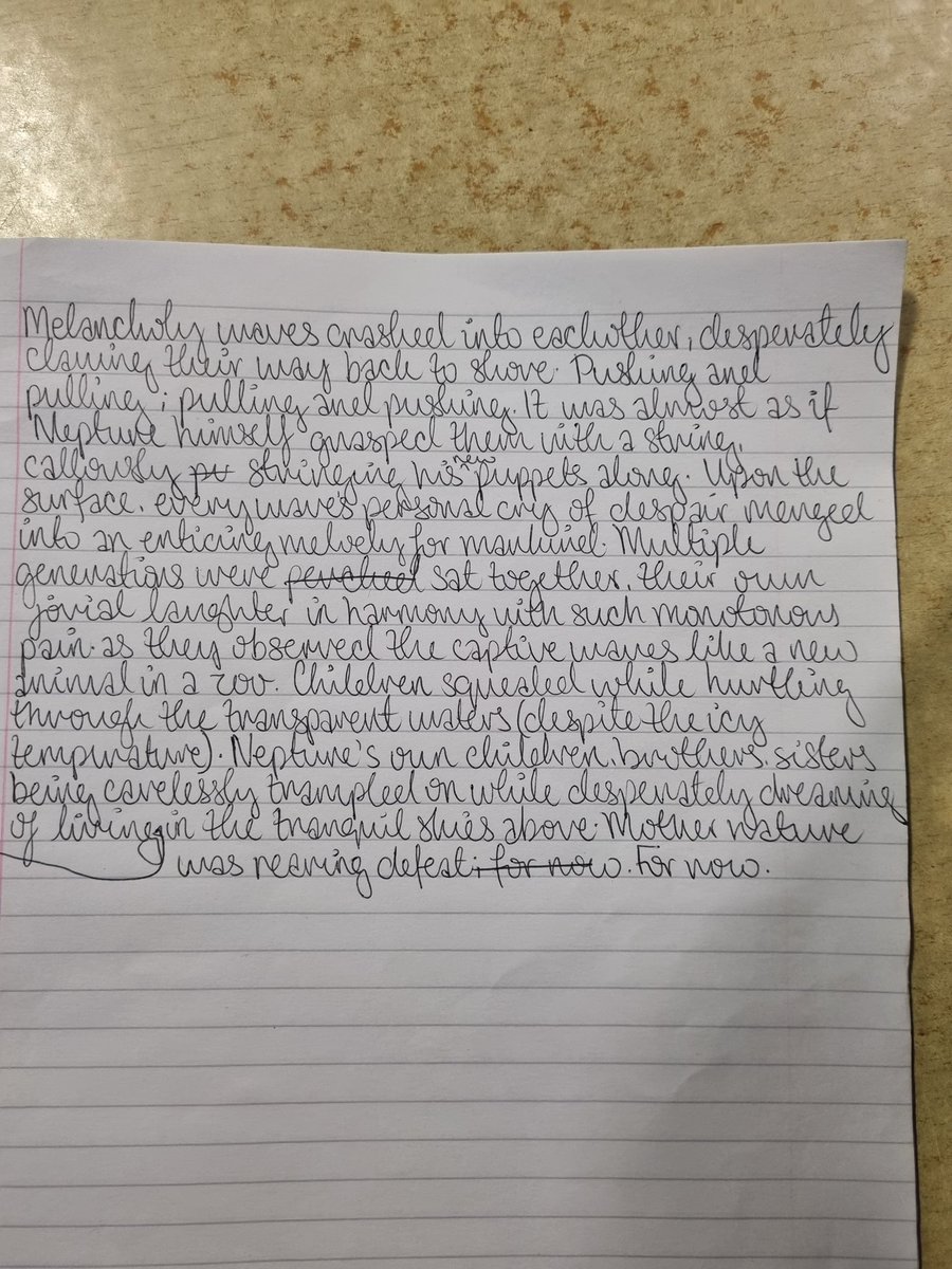 HFCEnglish's tweet image. Just a few examples of the incredible descriptions from 11p1. 10 minutes silent writing blasts are so effective for exam practice. 🤩👏 #engchatuk #teamenglish #youngwriters #GenZ