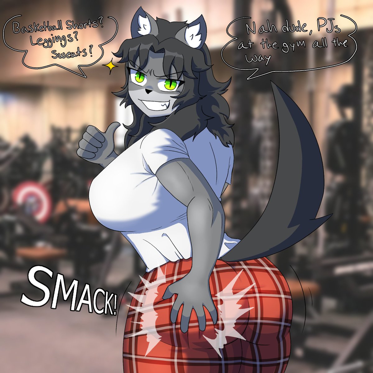 JustThatGAI's tweet photo. Wyd if she broke into your house? https://t.co/0L6Ndo0nWT