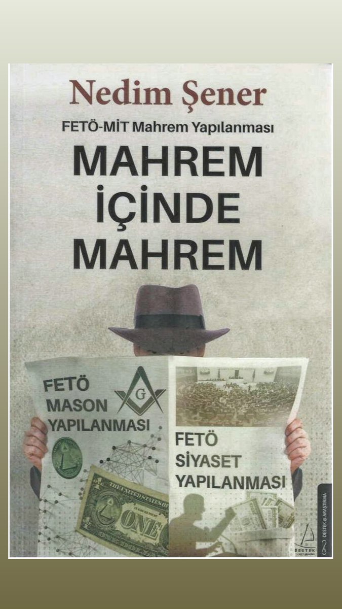 Nedim Şener; CIA'nin kucağında olan, komünizmle mücadele derneğinden başlayıp İzmir Kestanepazarı'ndan itibaren büyüyen eli kanlı örgütün 1970'lerden hain darbe girişiminin yaşandığı 2016'ya kadarki sürecini çeşitli dokümanlarla ortaya koyuyor. @nedimsener2010 @destekyayinlari