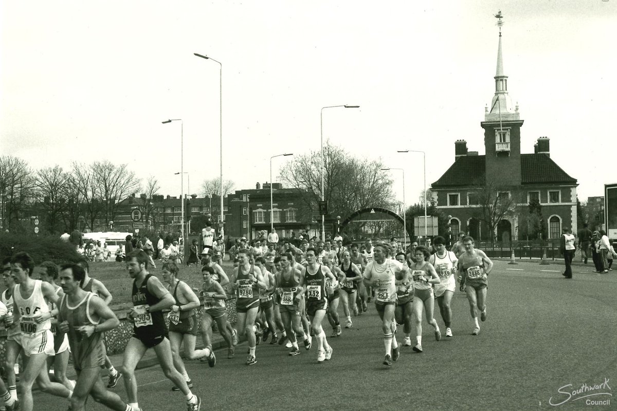 Well done to all who took part in the London Marathon yesterday! Here's a photo from the 1988 London Marathon taken at the junction of Jamaica Road and Lower Road showing the Norwegian Church in the background. Let us know if you took part, we'd love to see your photos! 📷19451