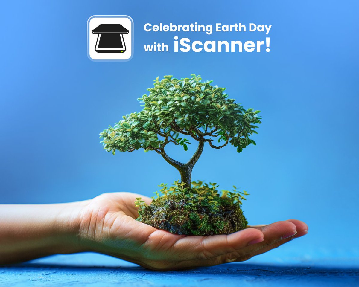 Celebrating Earth Day with <a href="/iscannerapp/">iScanner for iPhone and Android</a>!

We developed the new iScanner feature, which allows users to earn eco-badges and see how many trees they can save by sharing documents electronically instead of printing them.

Find out more about our initiative on iscanner.com