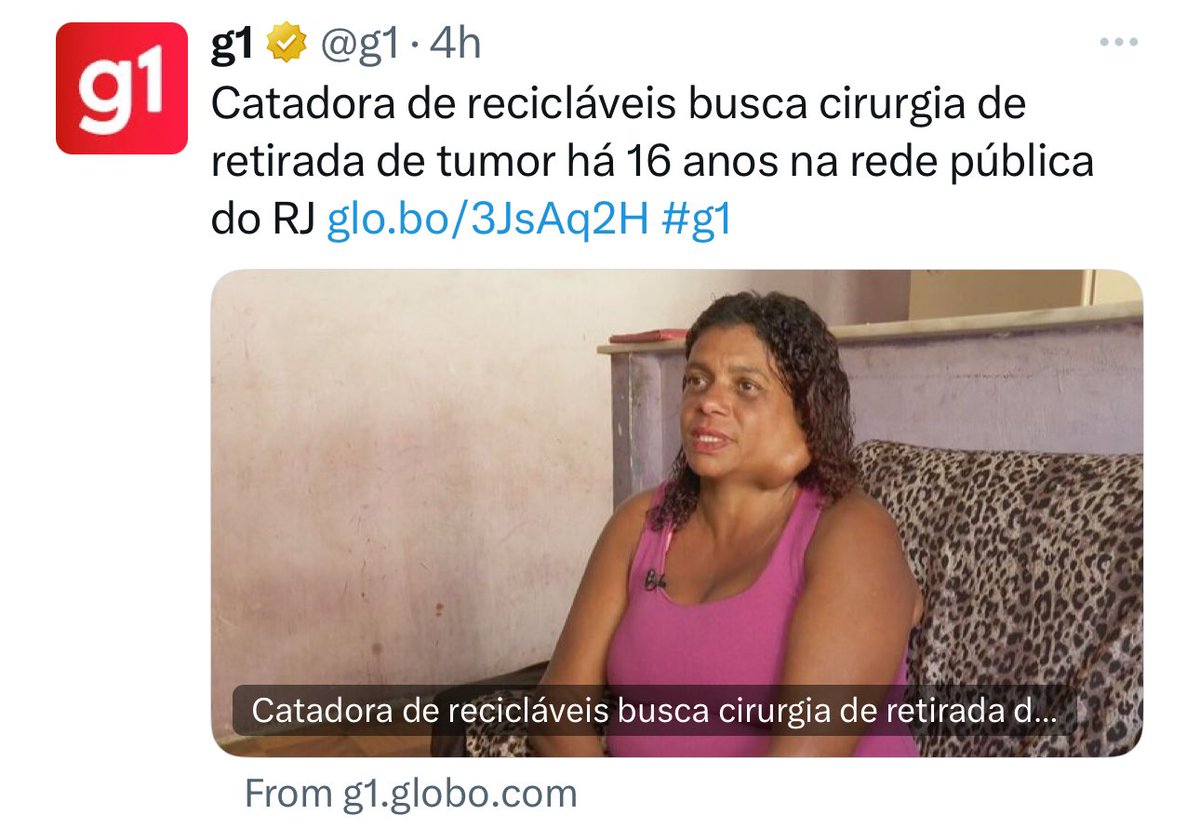 Cirurgia retirada de tumor USA: $300.000

Cirurgia retirada de tumor SUS: Gratuita