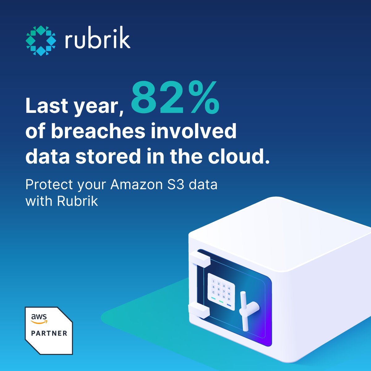 Whether you’re a large enterprise with thousands of Amazon Simple Storage Service (Amazon S3) buckets across hundreds of @AWSCloud accounts, or a small business just getting started with Amazon S3, Rubrik has you covered. Learn more 👉 rbrk.co/3V66aC0