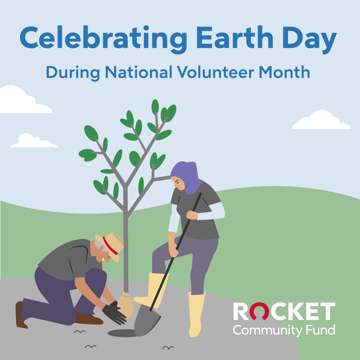 Thanks to our @rocketcompanies team members for #volunteering on #EarthDay and every day to help us create a greener planet!