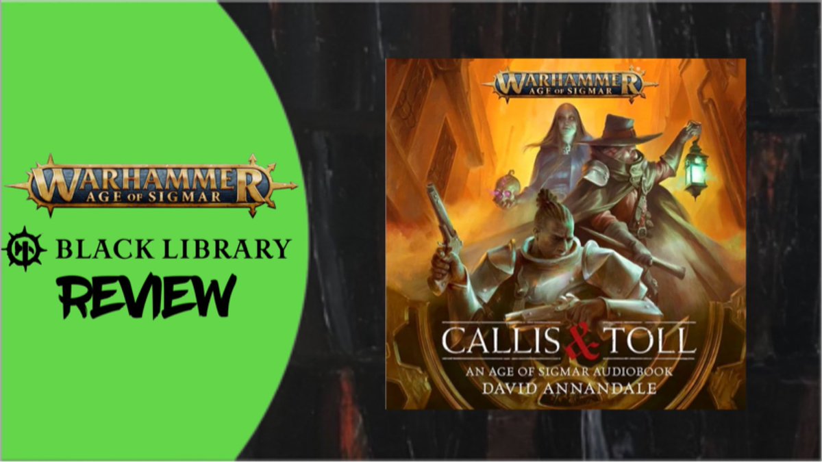 In today’s Black Library review we check out Callis & Toll by David Annandale, the third full length story about the duo and first since their appearance on Hammer & Bolter. Age of Sigmar Book Review: Callis & Toll by David Annandale youtu.be/U1gWvtQ_y8c?si… via @YouTube