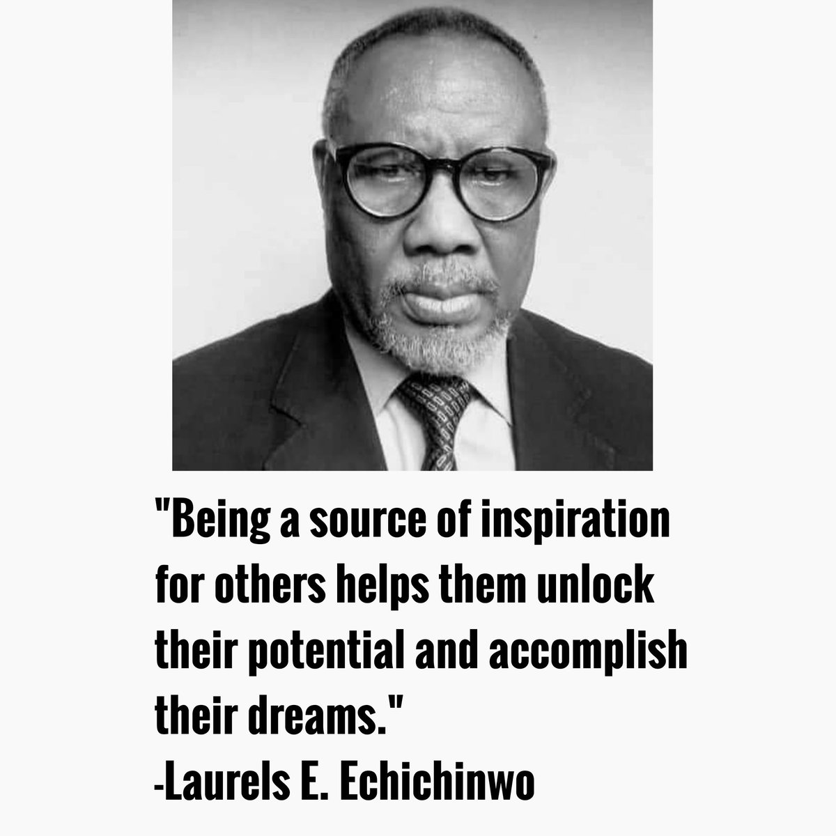 'Being a source of inspiration for others helps them unlock their potential and accomplish their dreams.' -Laurels E. Echichinwo 
#laurelsechichinwoinspirationalquotes