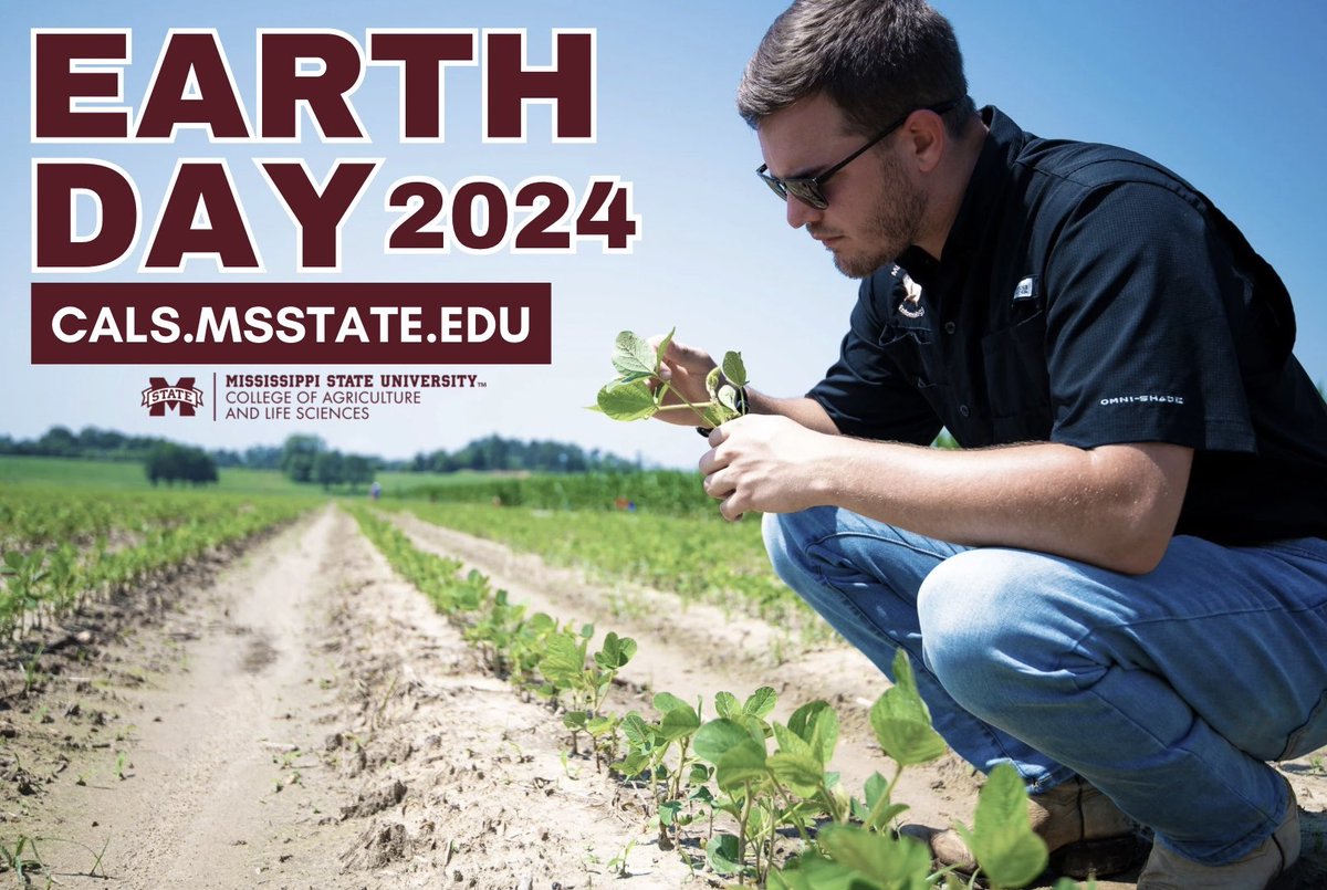 Happy #EarthDay!🌎 #MSUAg faculty and students are dedicated to being good stewards of the land, following the excellent example set by farmers.