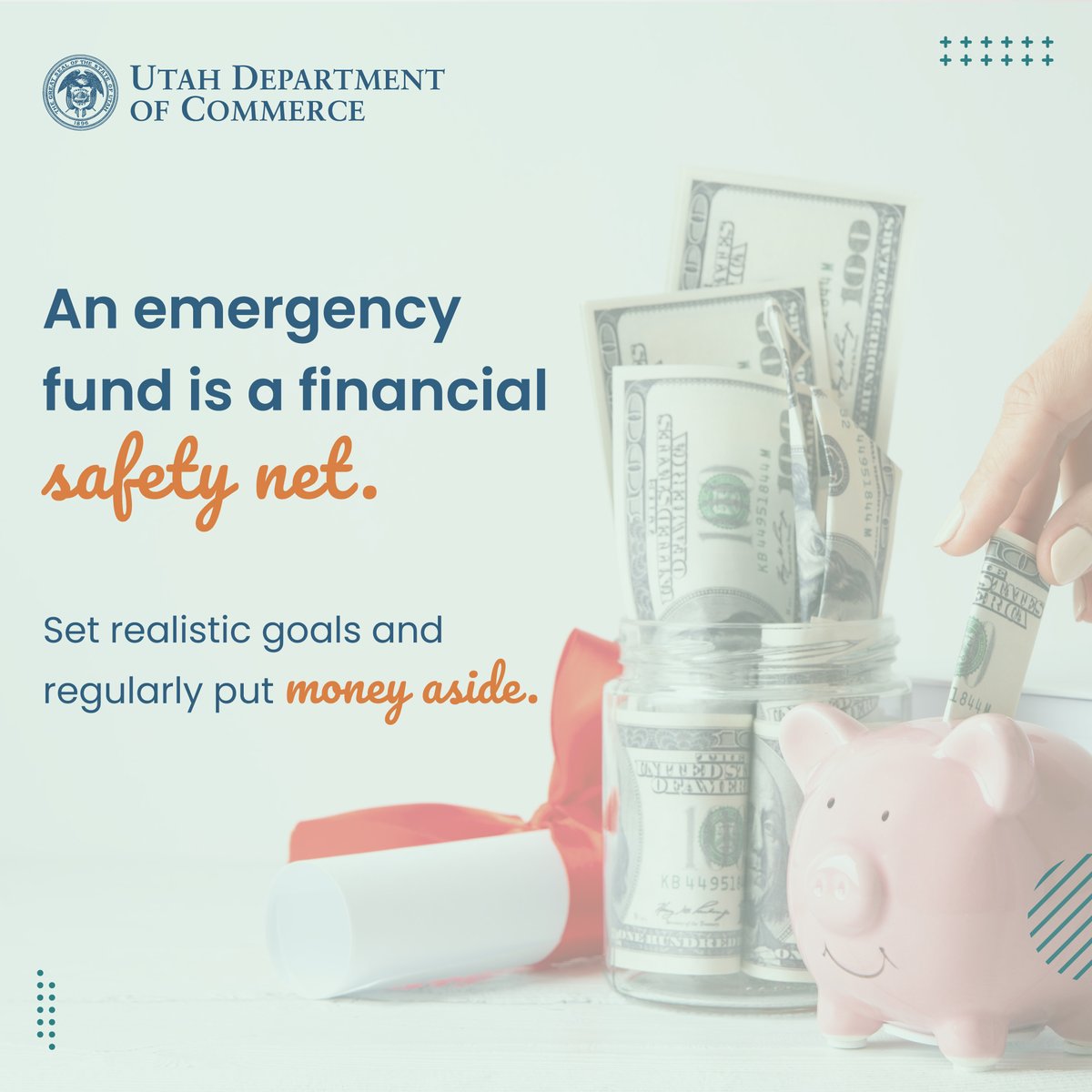 Do you have an emergency fund? Set aside three to six months of living expenses in an easily accessible account. This gives you a cushion if you suddenly have medical bills or become unemployed. Learn how to create an emergency fund: finra.org/investors/pers…