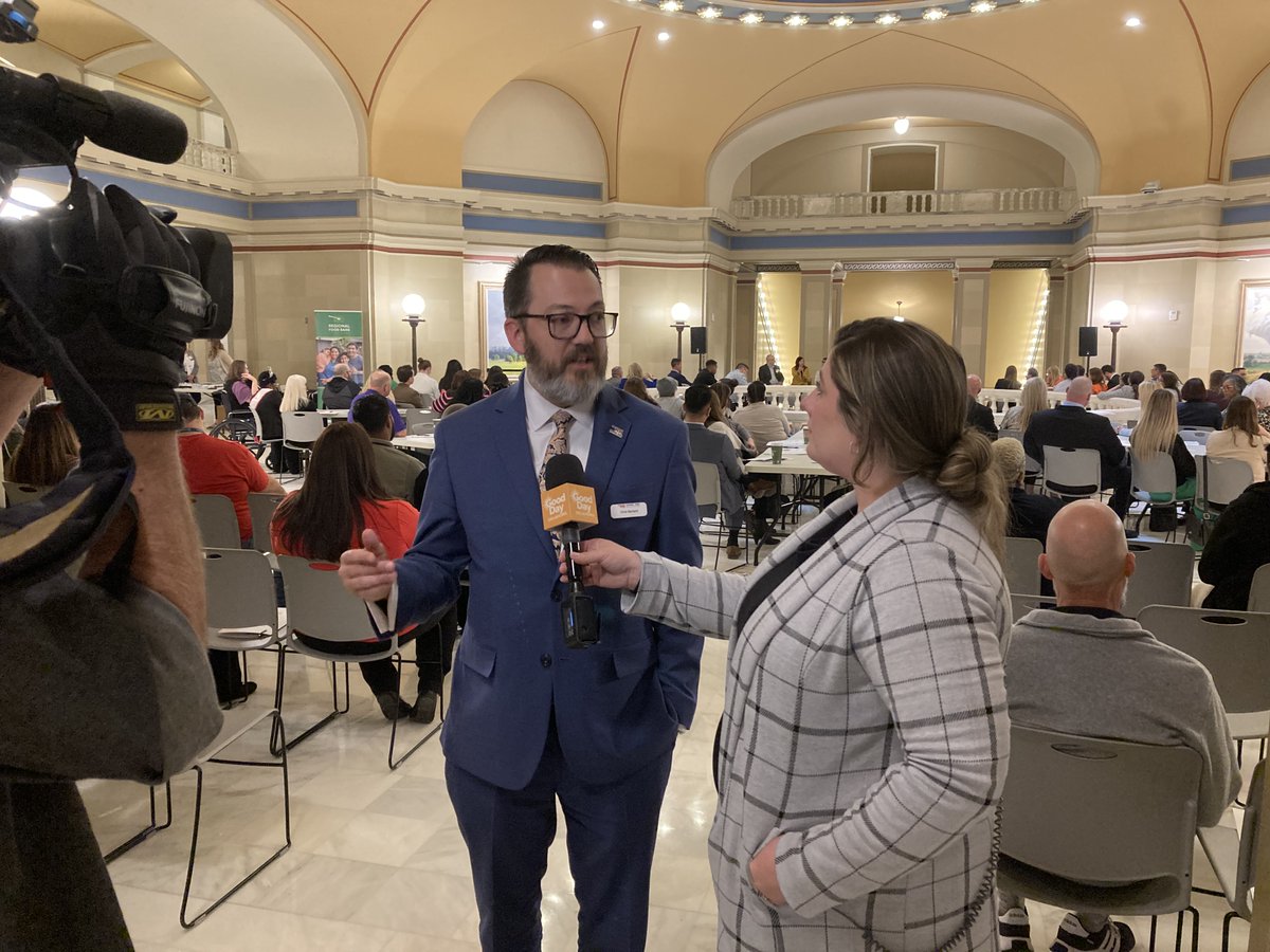 Watch our own @jchrisbernard on Fox25 News today as he talks about hunger in Oklahoma from the State Capitol. #EndHungerInOK