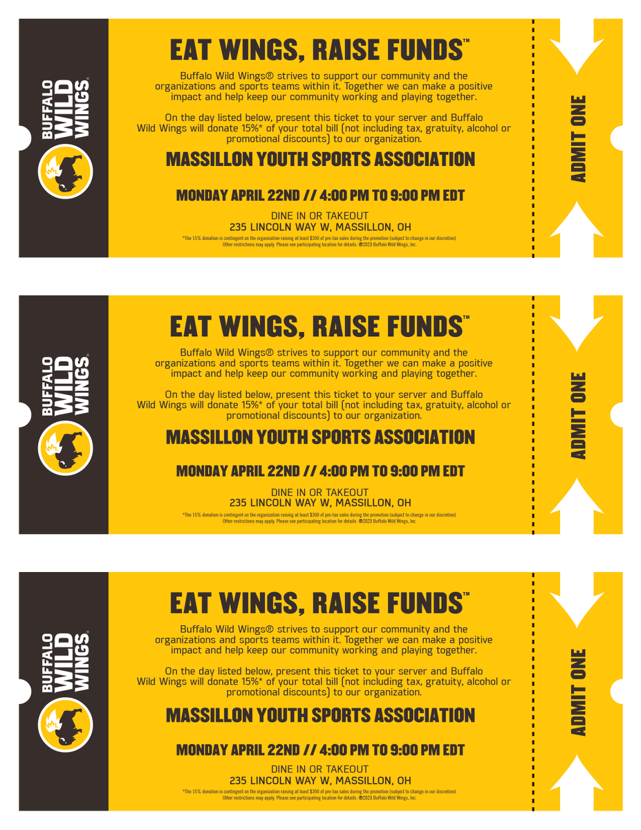 Spring Sports Fundrasier..... today Massillon BW 3's 4-9pm ⛳️⚾️🤾‍♀️⚽️🏃‍♀️🏊 Over 30 baskets to raffle off along with 50/50 drawing.