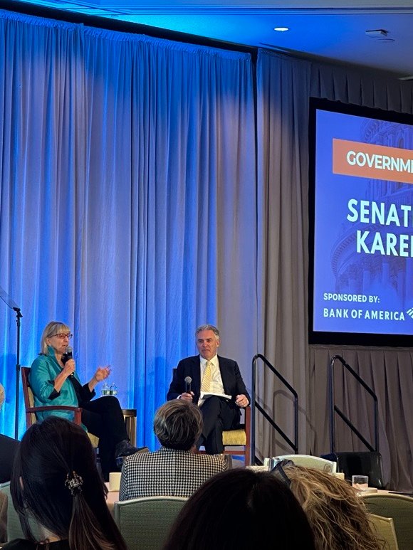 Thank you @bostonchamber for hosting a discussion with Senate Pres. Spilka on investments to advance affordability & equity in MA. “Massachusetts will never reach its full economic potential without ensuring that we engage everyone in opportunities to learn, work, and succeed.”