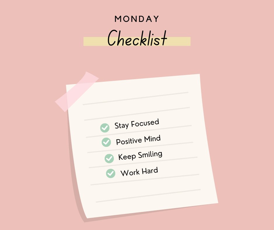 Happy Monday Everyone! ☀️

We hope you had a wonderful weekend. Let's kick this week off with a positive attitude and a strong motivation to do our best in everything. Work hard and you will accomplish great things. 

#motivationmonday #positivityiskey #worklifebalance