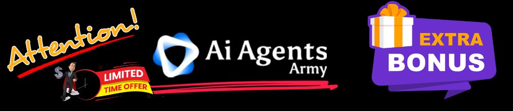 📈 Take your marketing to new heights with AiAgentsArmy. Harness the power of AI to create compelling content and drive massive results! #ProductivityBoost #DigitalMarketing imsuccessconnection.com/bonus/AiAgents…
