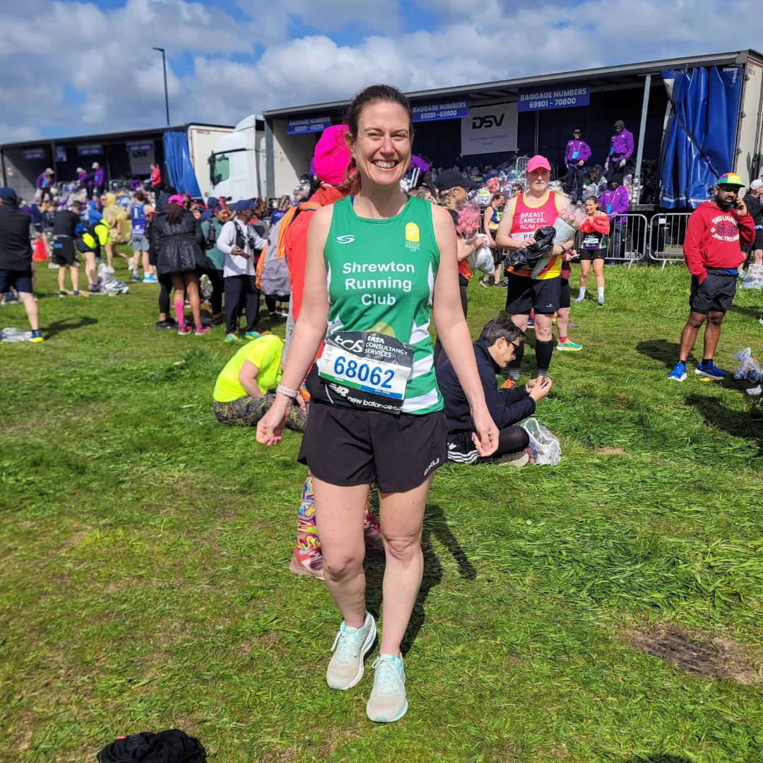 🏃‍♀️Congratulations to everyone who ran the London Marathon yesterday! It was great to see our kit on show as a member of @shrewtonrunning Club ran the marathon in her Serious Sport running vest 🎽 #teamserious