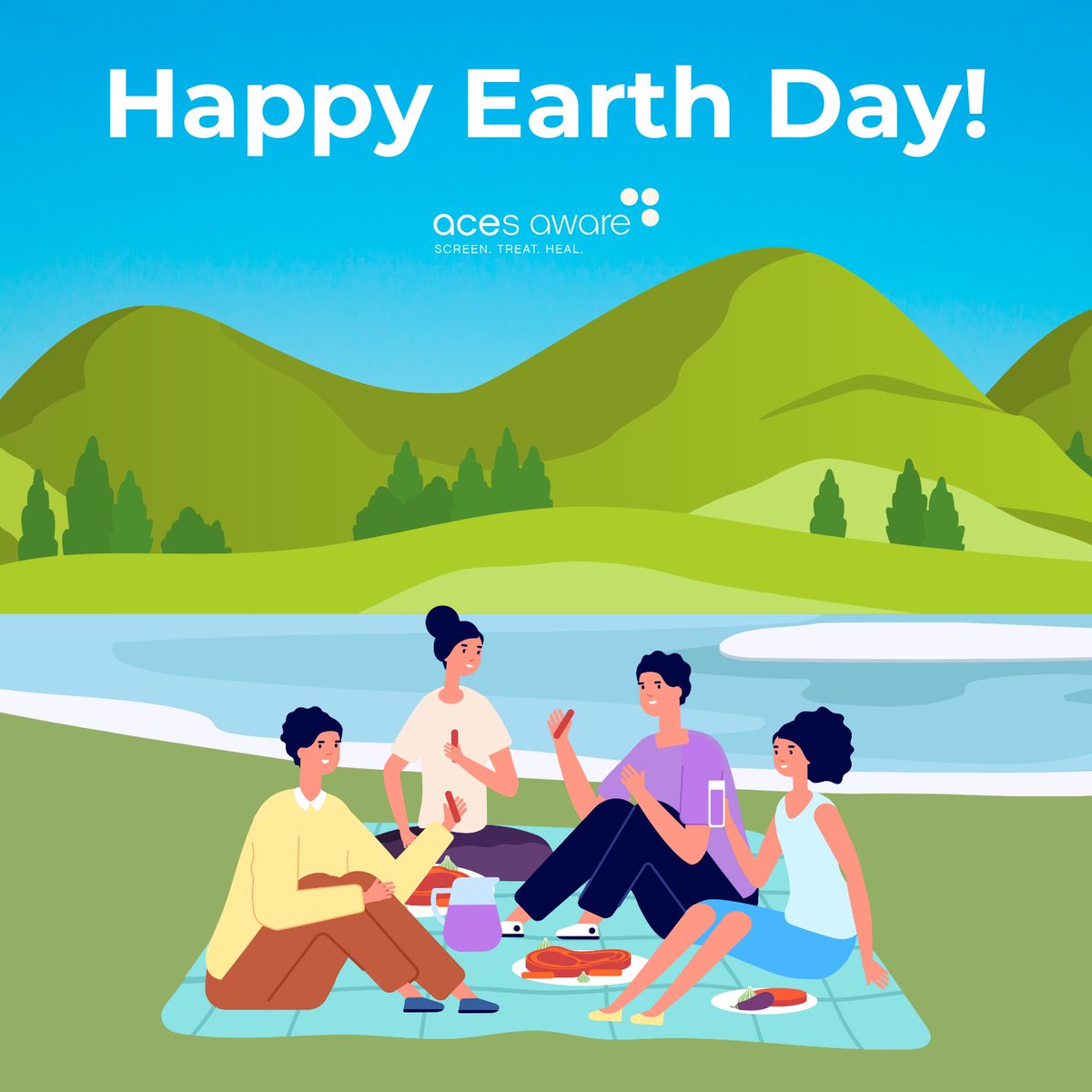 This #EarthDay, remember to get outside, even if it’s just for a walk around the block or a visit to your local park. Experiencing nature, and appreciating the outdoors can help to manage stress. Learn more: bit.ly/3TSbDdl